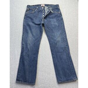 VTG Levis Mens Original Straight Leg Button Fly 501 Jeans 38x32 (36x31) WPL-423